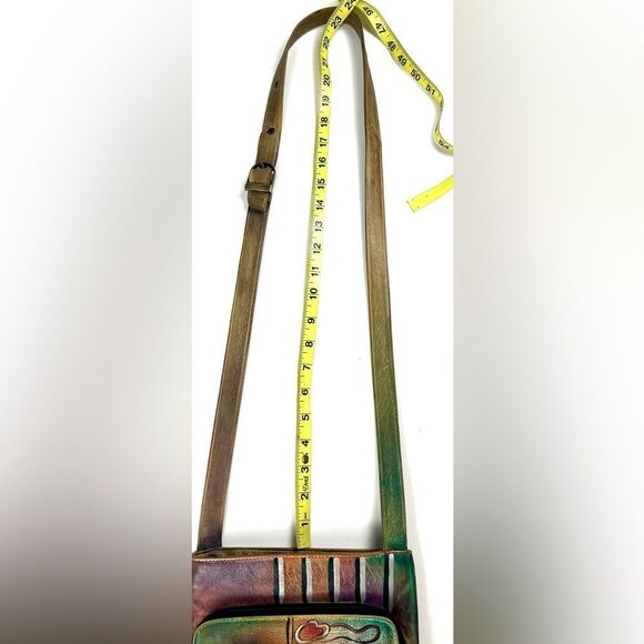 Anuschka Extendable Leather Crossbody Bag - Picture 16 of 16